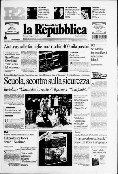 Il lunedì de La repubblica